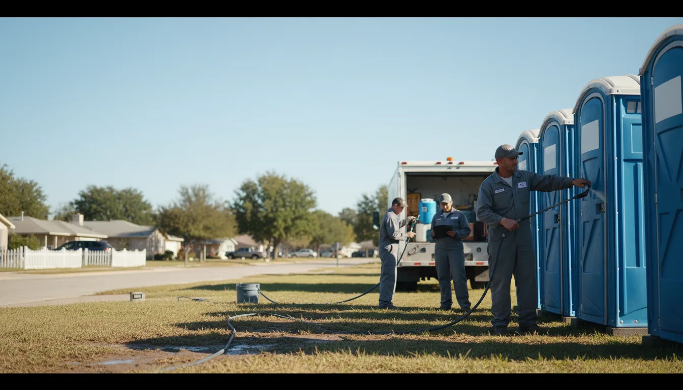 Long-Term Portable Toilet Rental in Altus, OK near me